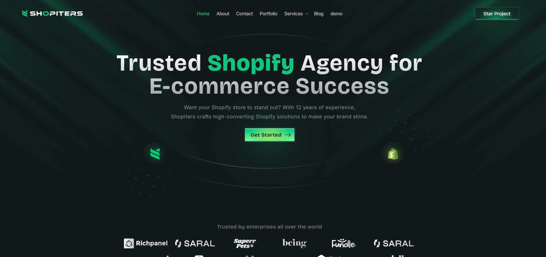 Shopiters Shopify project
